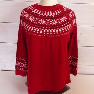 Talbots Ladies Sweater - Med. Petite but generous.